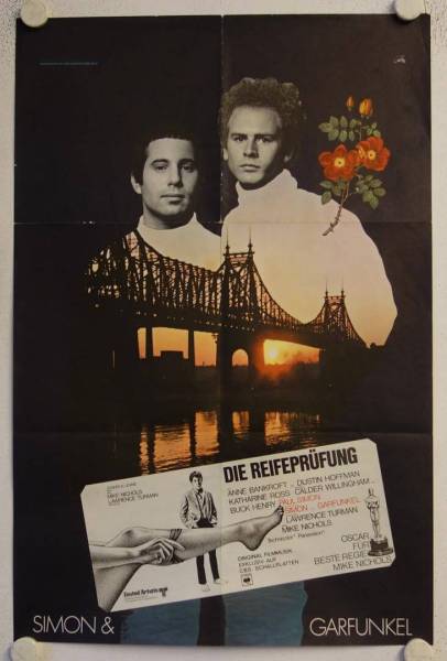 Die Reifeprüfung originales deutsches Filmplakat